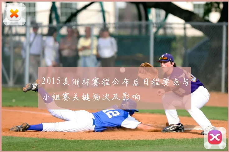 2015美洲杯赛程公布后日程要点与小组赛关键场次及影响